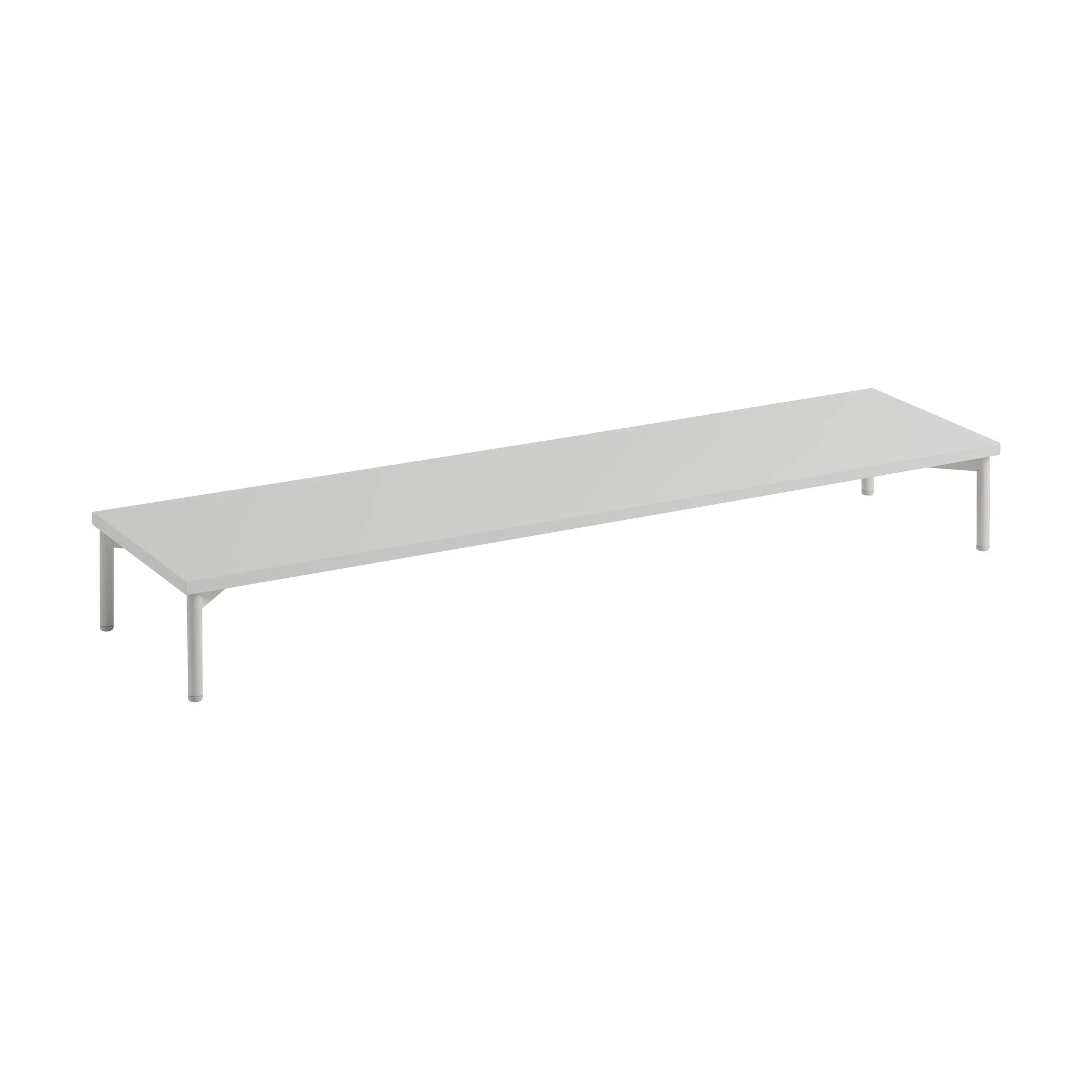 Stacked oppbevaringssystem podium w. tube base, Grey/Grey Muuto