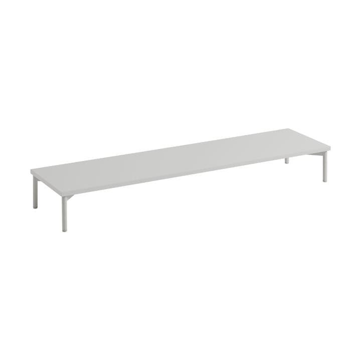 Stacked oppbevaringssystem podium w. tube base - Grey/Grey - Muuto