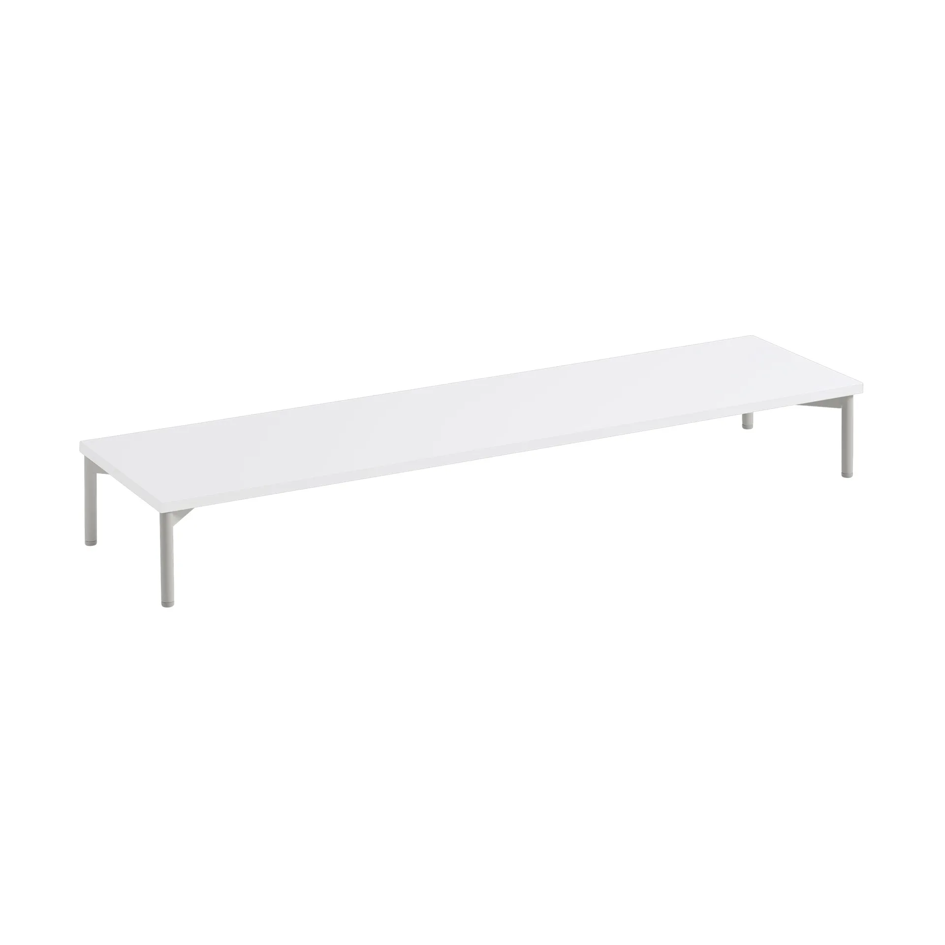 Stacked oppbevaringssystem podium w. tube base, White-grey Muuto