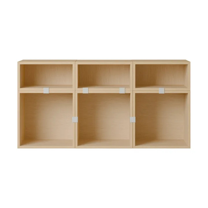 Stacked oppbevaringssystem sideboard konfigurasjon 5 - Eik - Muuto