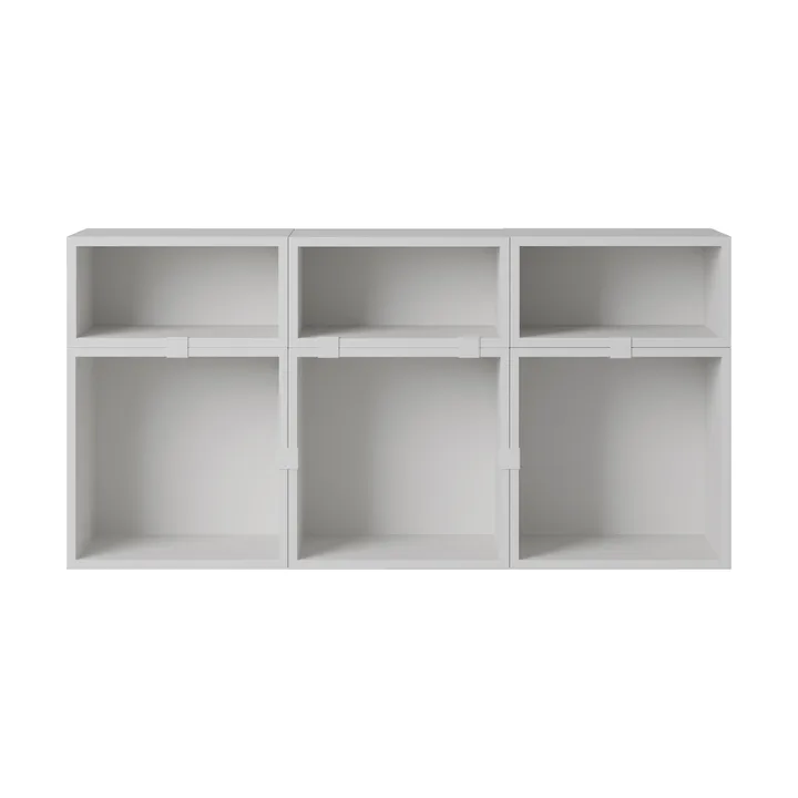 Stacked oppbevaringssystem sideboard konfigurasjon 5 - Grey - Muuto