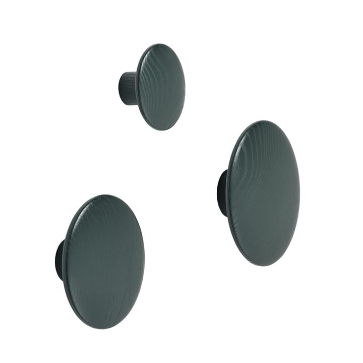 The Dots klesknagg dark green - Medium - Muuto