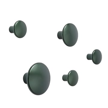 The Dots klesknagg metall 2,7 cm - Dark green - Muuto