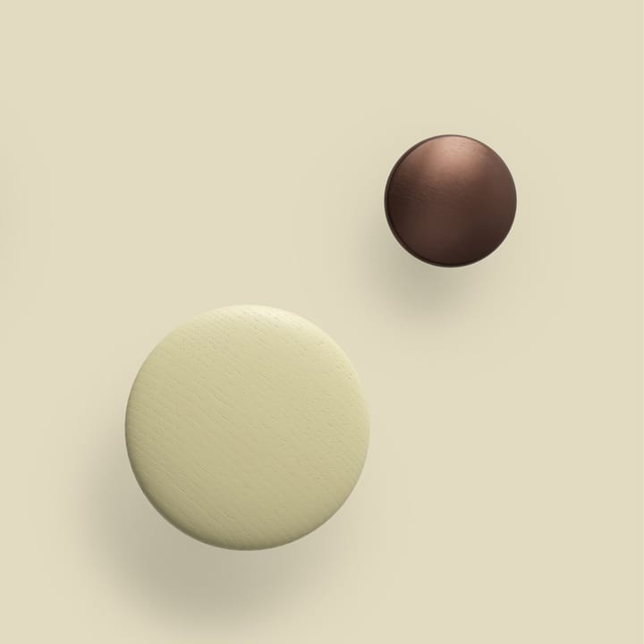 The Dots klesknagg metall 2,7 cm - Umber - Muuto