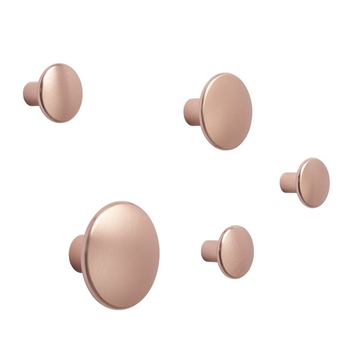 The Dots klesknagg metall 3,9 cm - Rose - Muuto