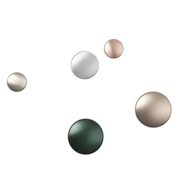 The Dots klesknagg metall 5 cm - Dark green - Muuto