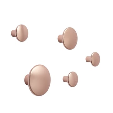 The Dots klesknagg metall 5 cm - Rose - Muuto