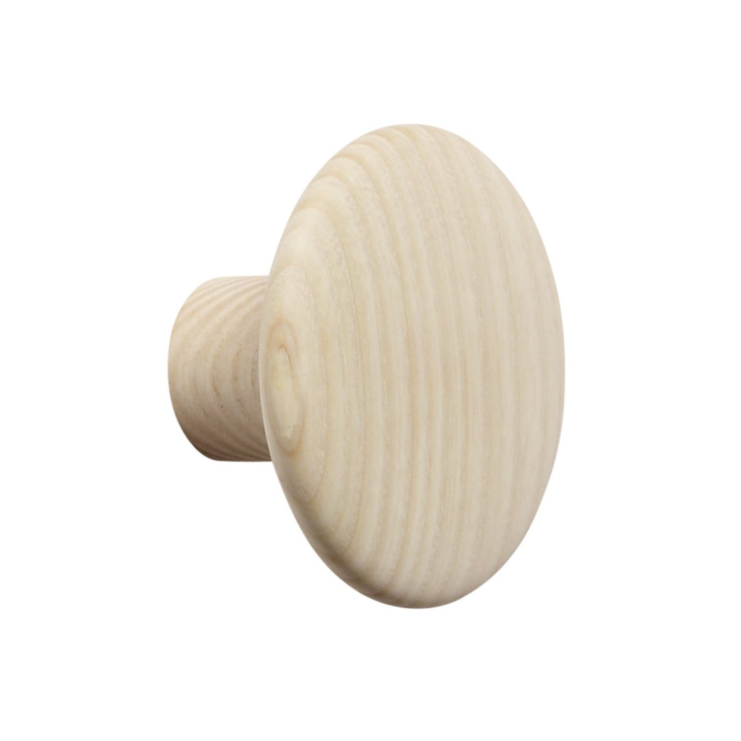 Muuto The Dots knagg ask Liten | Skandinavisk Design | Knagger & Knotter | Beige