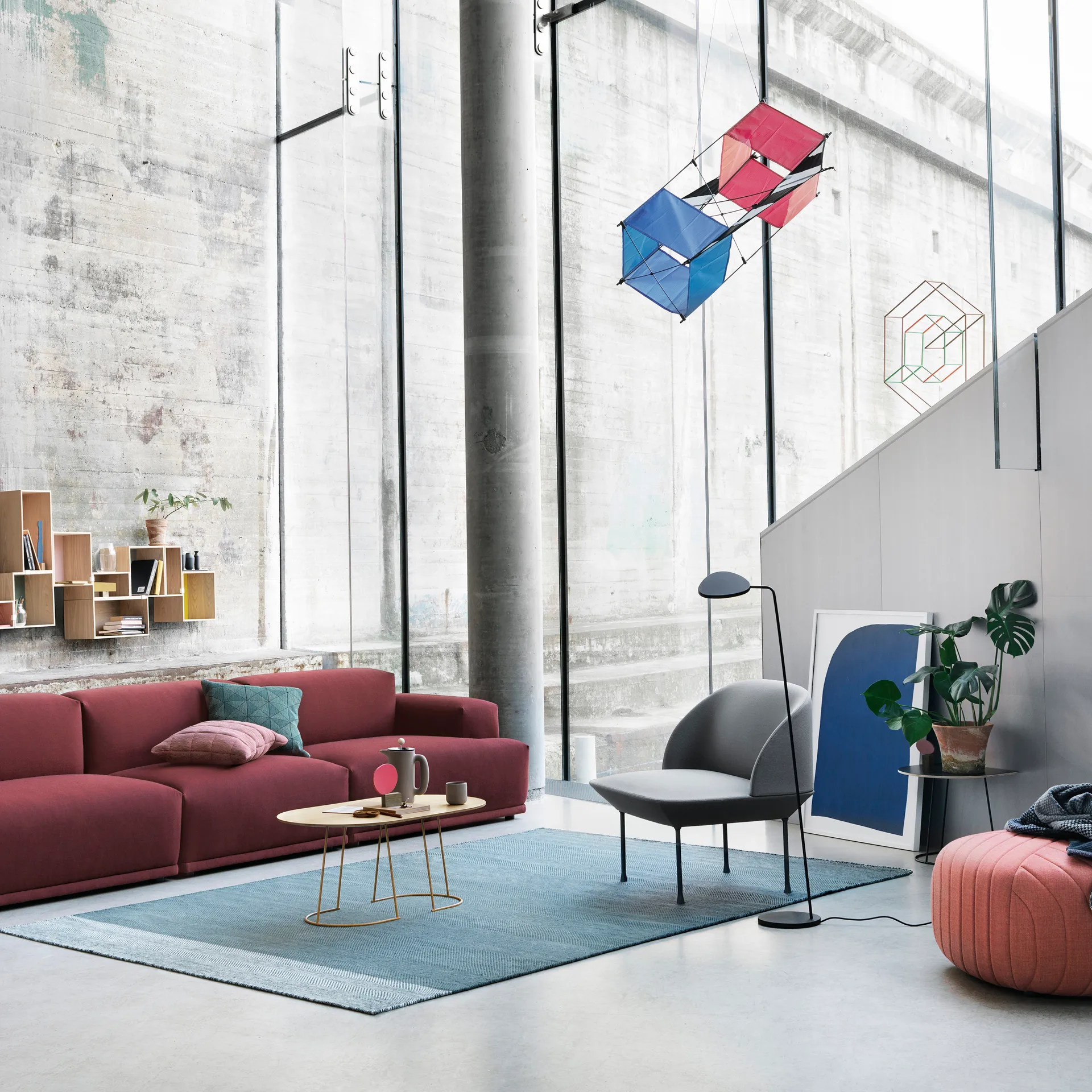 Tile pute 45 x 45 cm, grønn Muuto