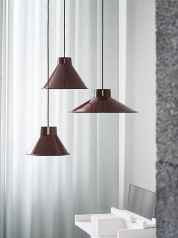 Top taklampe Ø36 cm - Dyp rød - Muuto