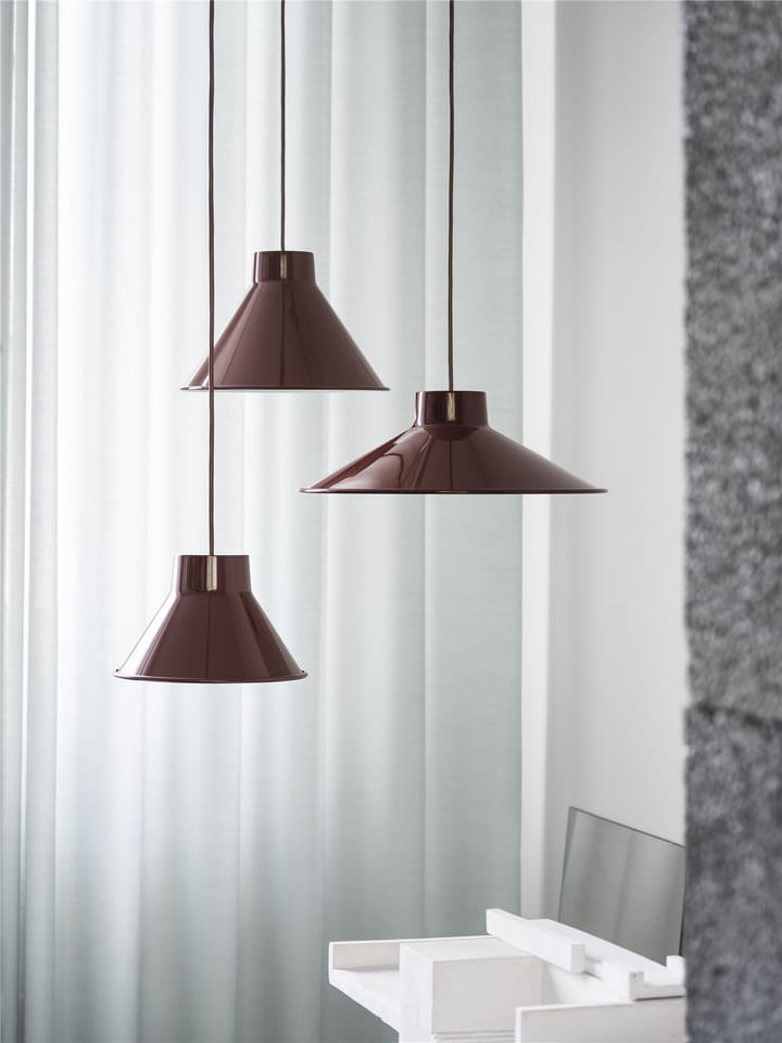 Top taklampe Ø36 cm, Dyp rød Muuto