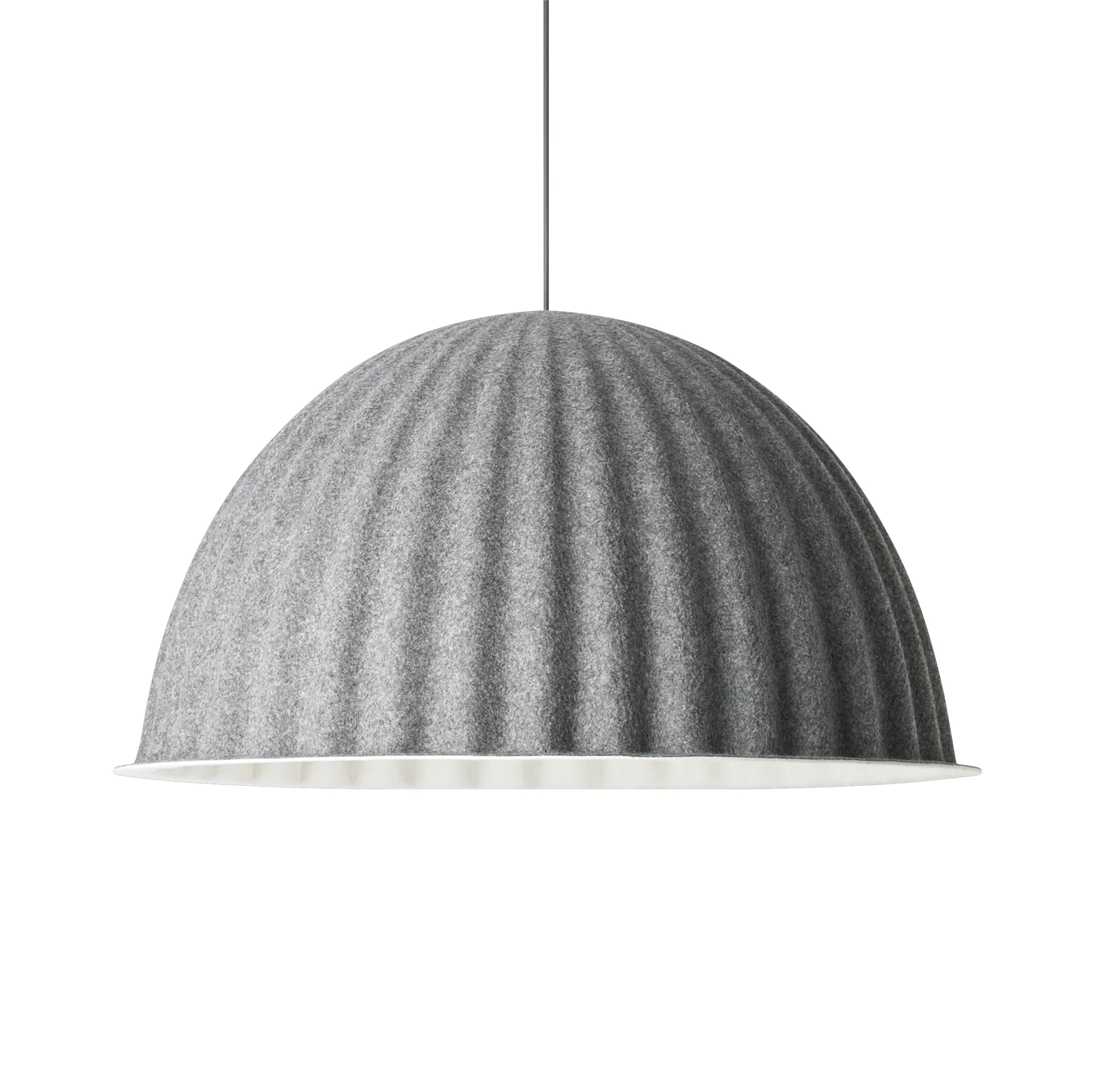 Under the bell taklampe Ø 82 cm, mørkegrå Muuto