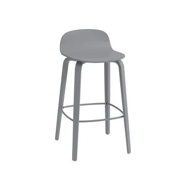 Visu barstol 65 cm - Grey-Grey - Muuto