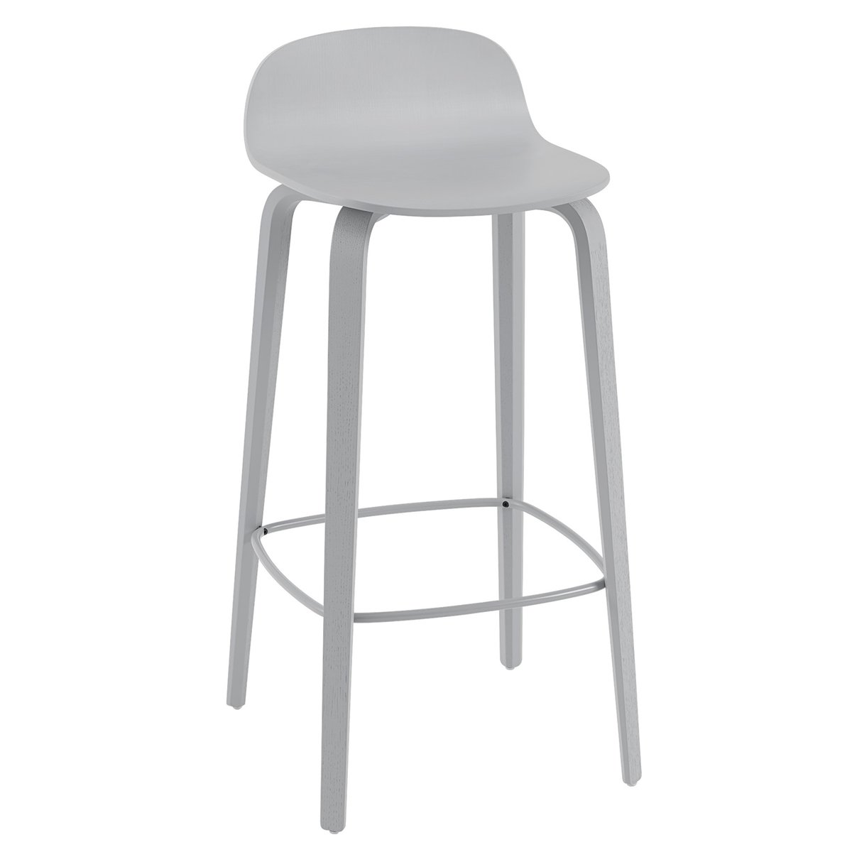 Bilde av Muuto Visu barstol 75 cm Grey