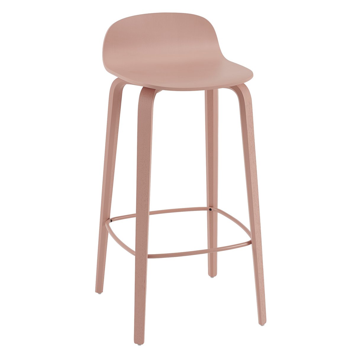Muuto Visu barstol 75 cm Tan rose | Skandinavisk Design | Barstoler & Barkrakker | Rosa