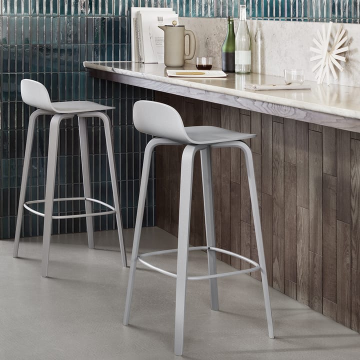 Visu barstol, Grey-Grey Muuto