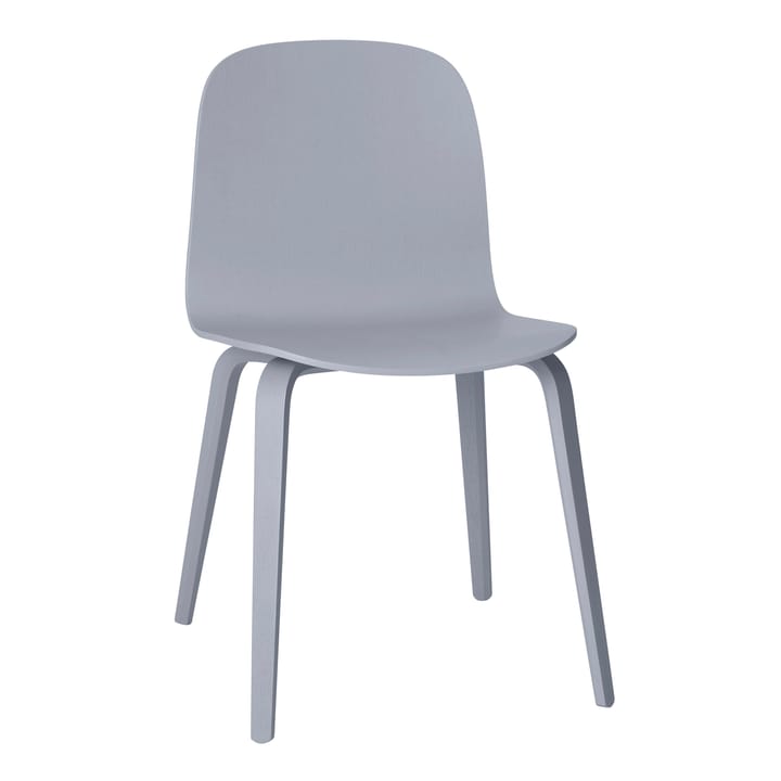 Visu Chair stol understell av tre - grå - Muuto