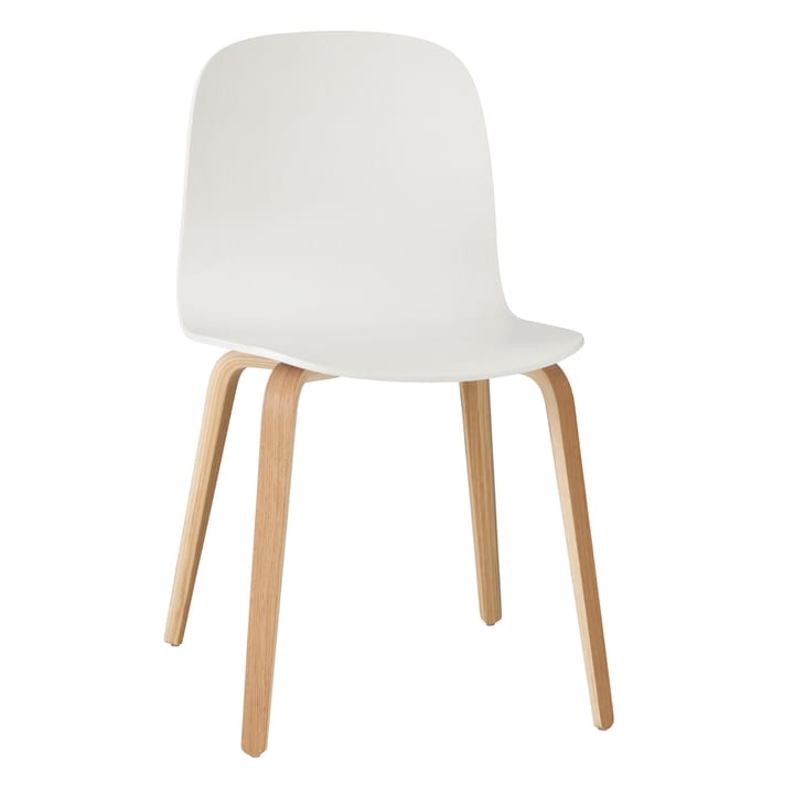 Visu Chair stol understell av tre - hvit-eik - Muuto