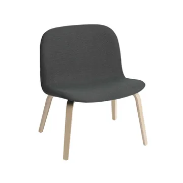 Visu loungestol trukket stol - Fiord 991-Oak - Muuto