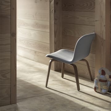 Visu loungestol trukket stol - Steelcut trio 133-Grey - Muuto