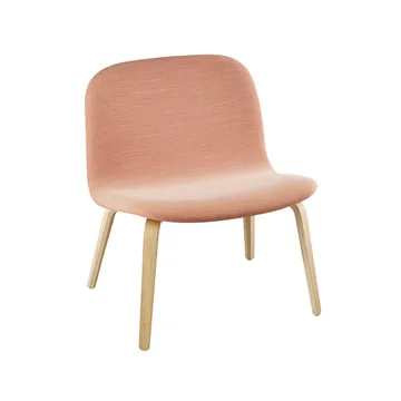 Visu loungestol trukket stol - Steelcut trio 515-Oak - Muuto