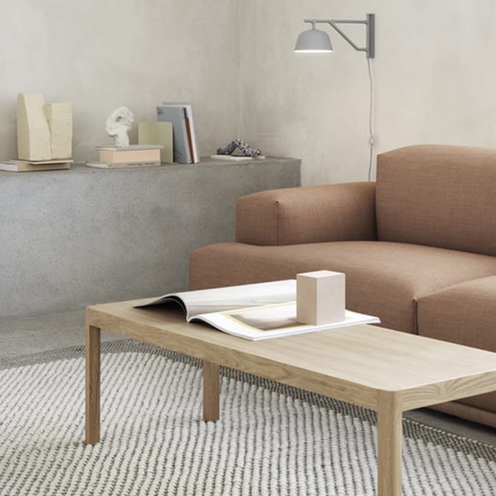 Workshop sofabord - Oak 86 x 86 cm - Muuto