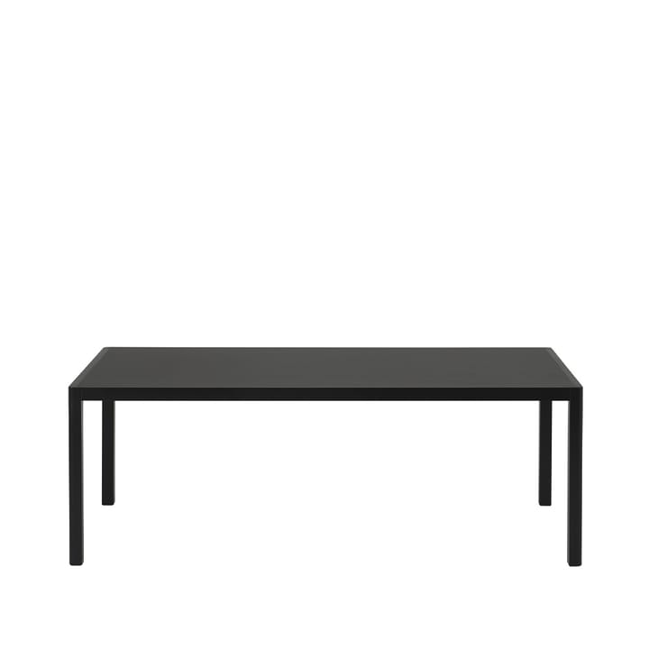 Workshop spisebord, Black linoleum-Black 200 x 92 cm Muuto