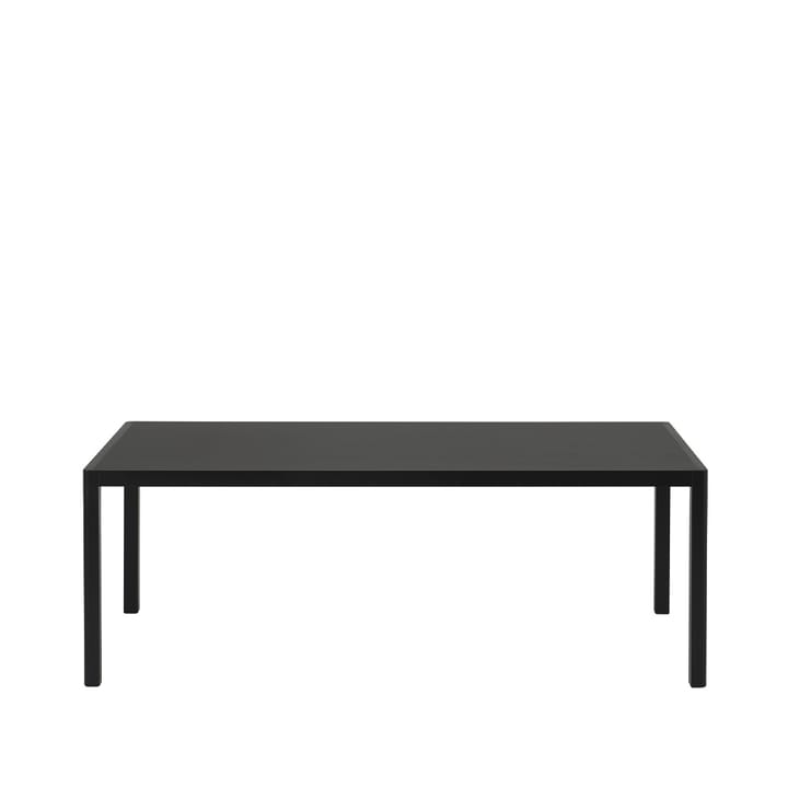 Workshop spisebord - Black linoleum-Black 200 x 92 cm - Muuto