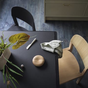 Workshop spisebord - Black linoleum-Black 200 x 92 cm - Muuto