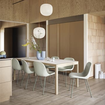 Workshop spisebord - Grey linoleum-Oak 200 x 92 cm - Muuto