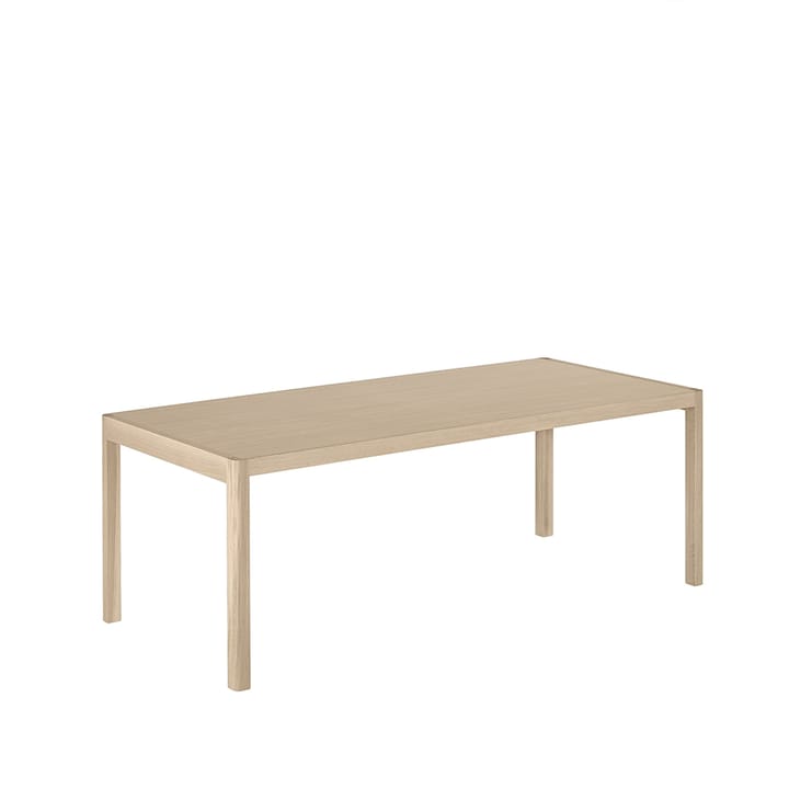 Workshop spisebord - Oak veener-Oak 200 x 92 cm - Muuto