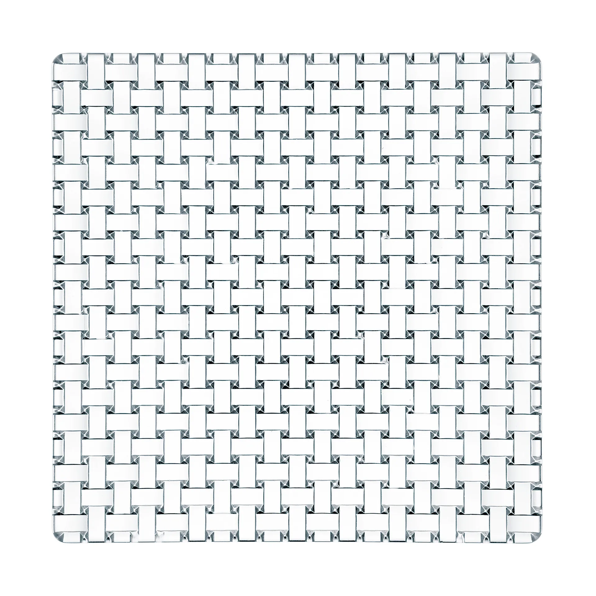 Bossa Nova tallerken 28x28 cm, Klar Nachtmann