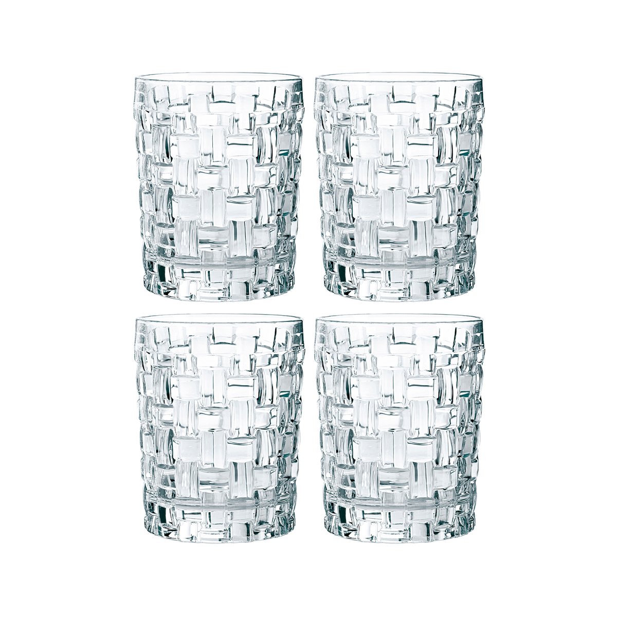 Nachtmann Bossa Nova whiskeyglass 33 cl 4 stk. Klar