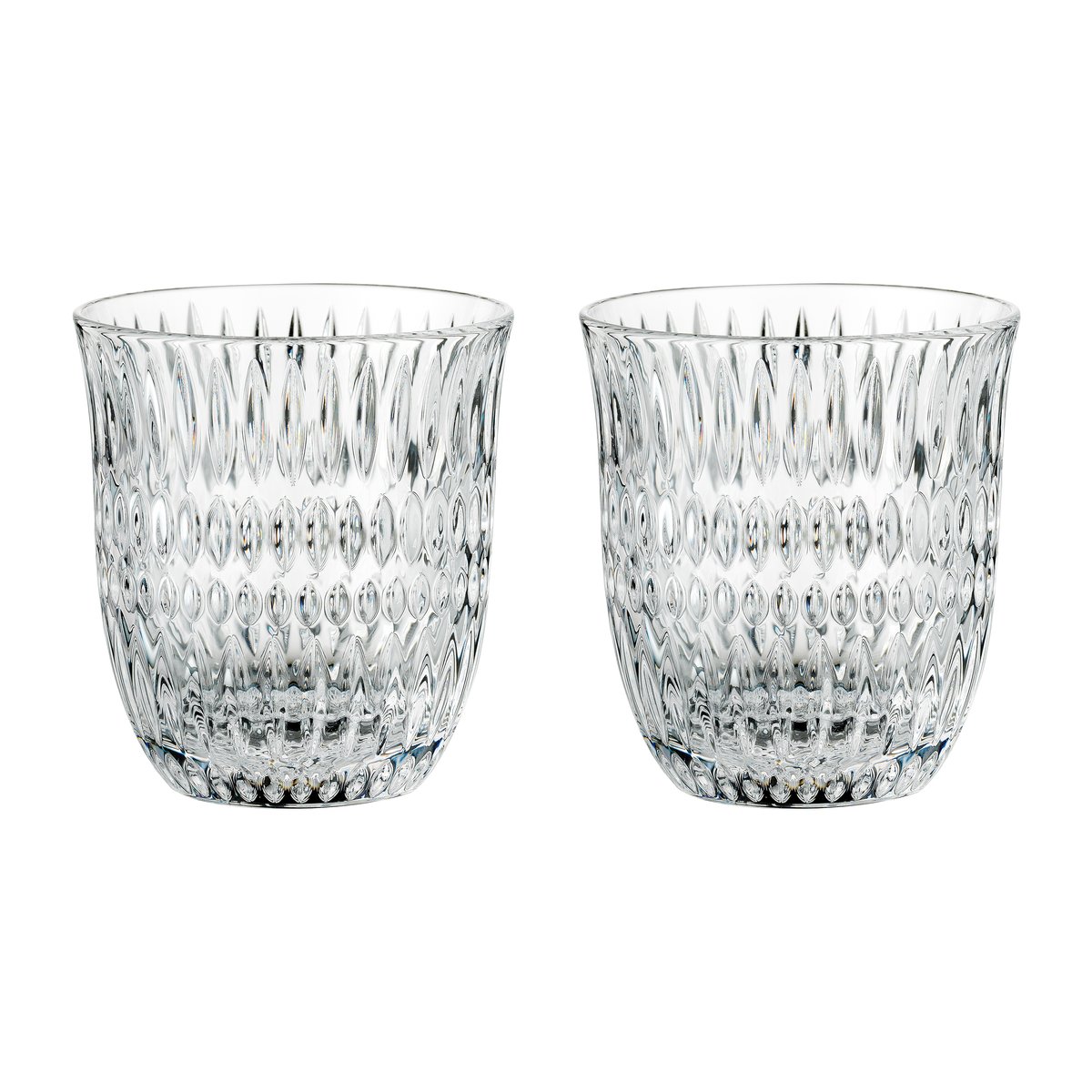 Nachtmann Ethno Barista Cappuccino glass 23,4 cl 2-pakning Clear