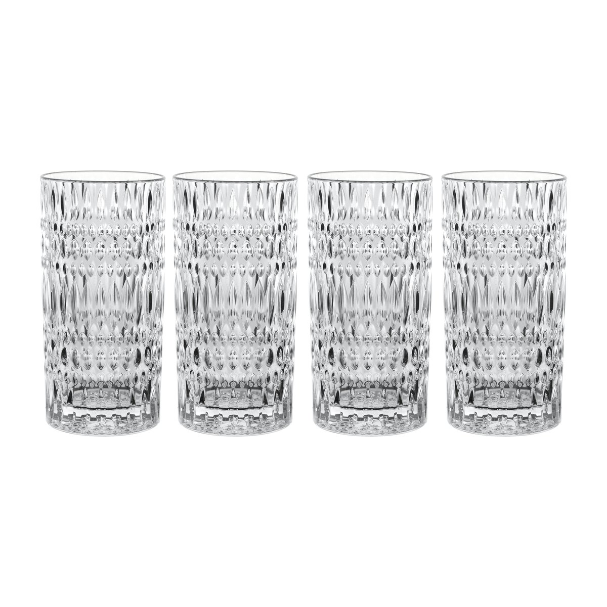 Nachtmann - Ethno høye glass 43,4 cl 4 stk
