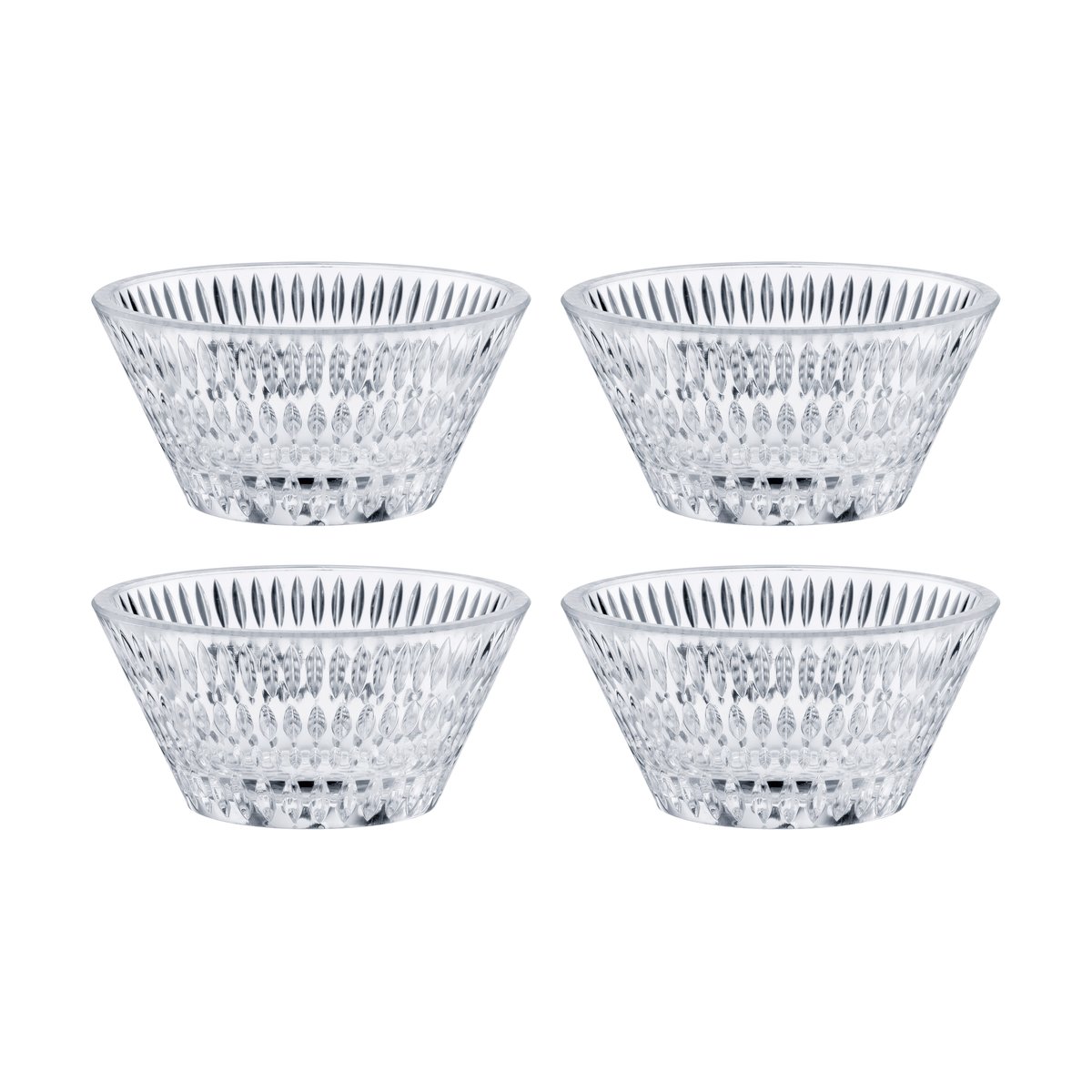 Nachtmann Ethno skål Ø11 cm 4-pk Clear