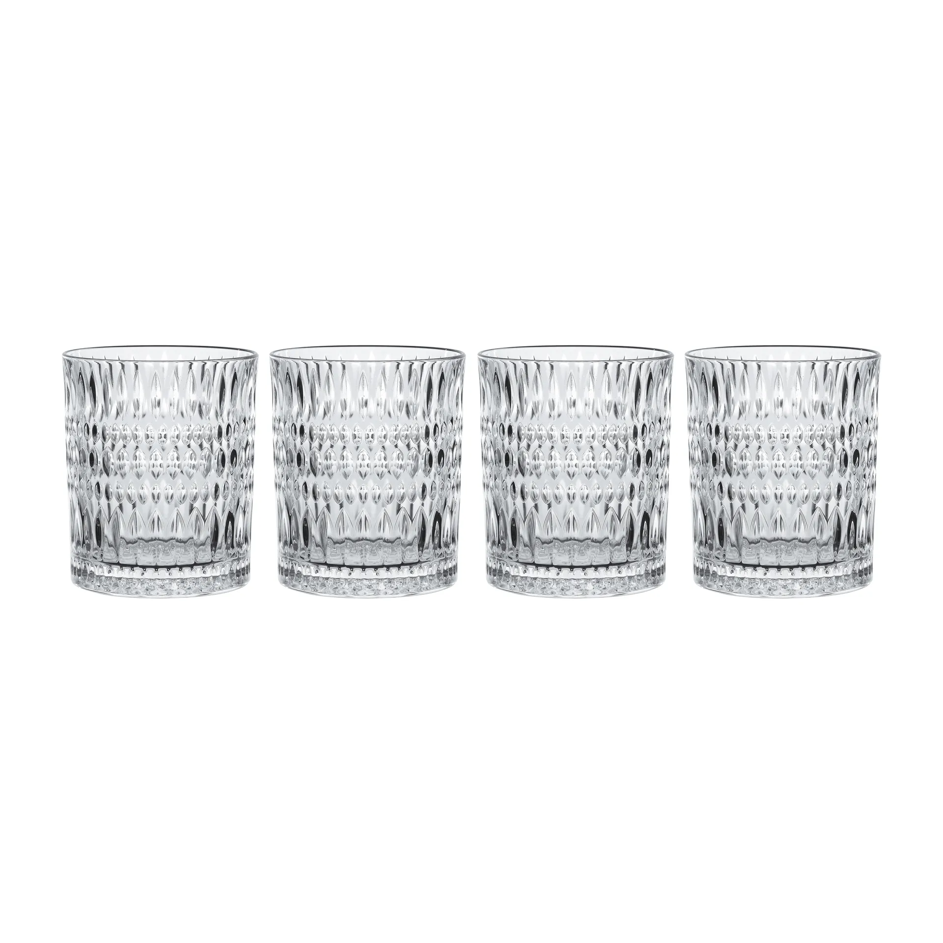Ethno tumblerglass 29,4 cl 4-pakning, Klar Nachtmann