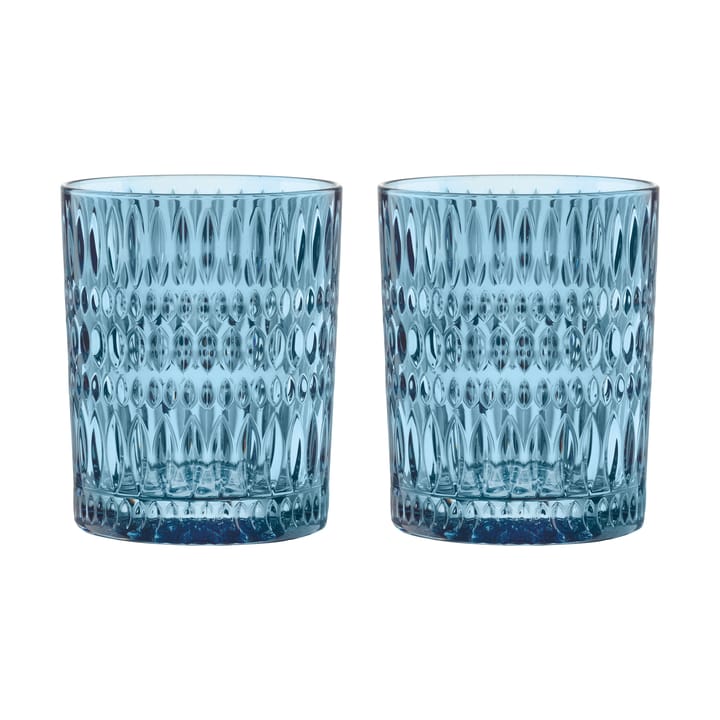 Ethno Tumblerglass 30,4 cl 2-pk - Vintage blue - Nachtmann