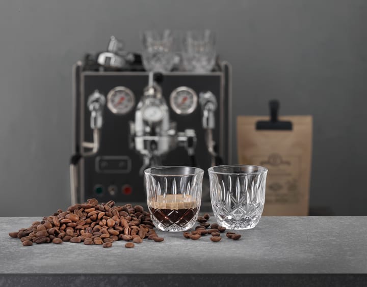Noblesse Barista Espresso glass 9 cl 2-pakning, Clear Nachtmann