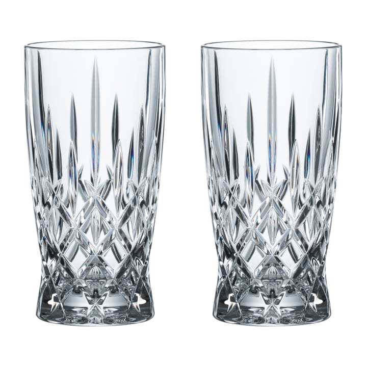Noblesse Barista Latte glass 35 cl 2-pakning - Clear - Nachtmann