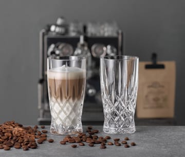 Noblesse Barista Latte glass 35 cl 2-pakning - Clear - Nachtmann