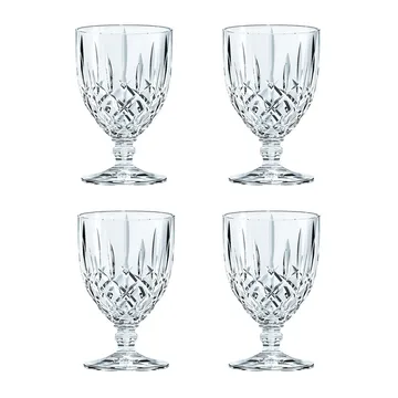 Noblesse glass på fot 23 cl 4-pakning - Klar - Nachtmann