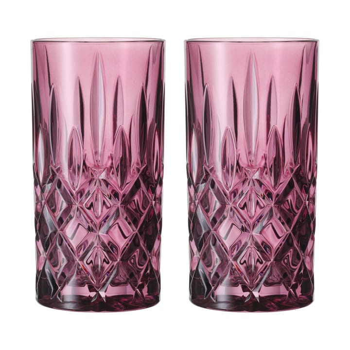 Noblesse Longdrink glass 39,5 cl 2-pakning - Berry - Nachtmann