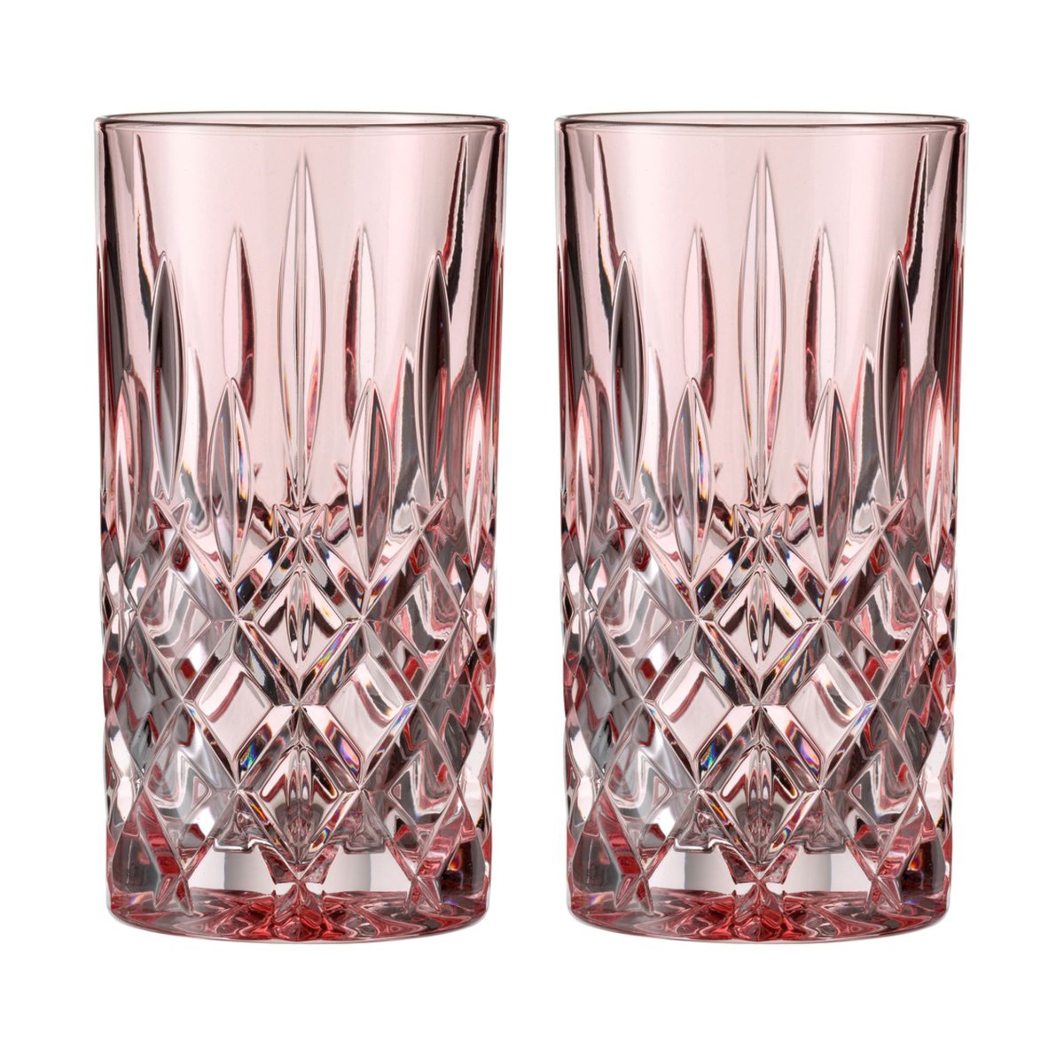 Nachtmann Noblesse Longdrink glass 39,5 cl 2-pakning Rosé