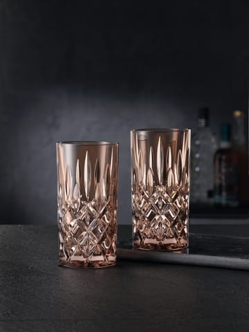 Noblesse Longdrink glass 39,5 cl 2-pakning - Tobacco - Nachtmann
