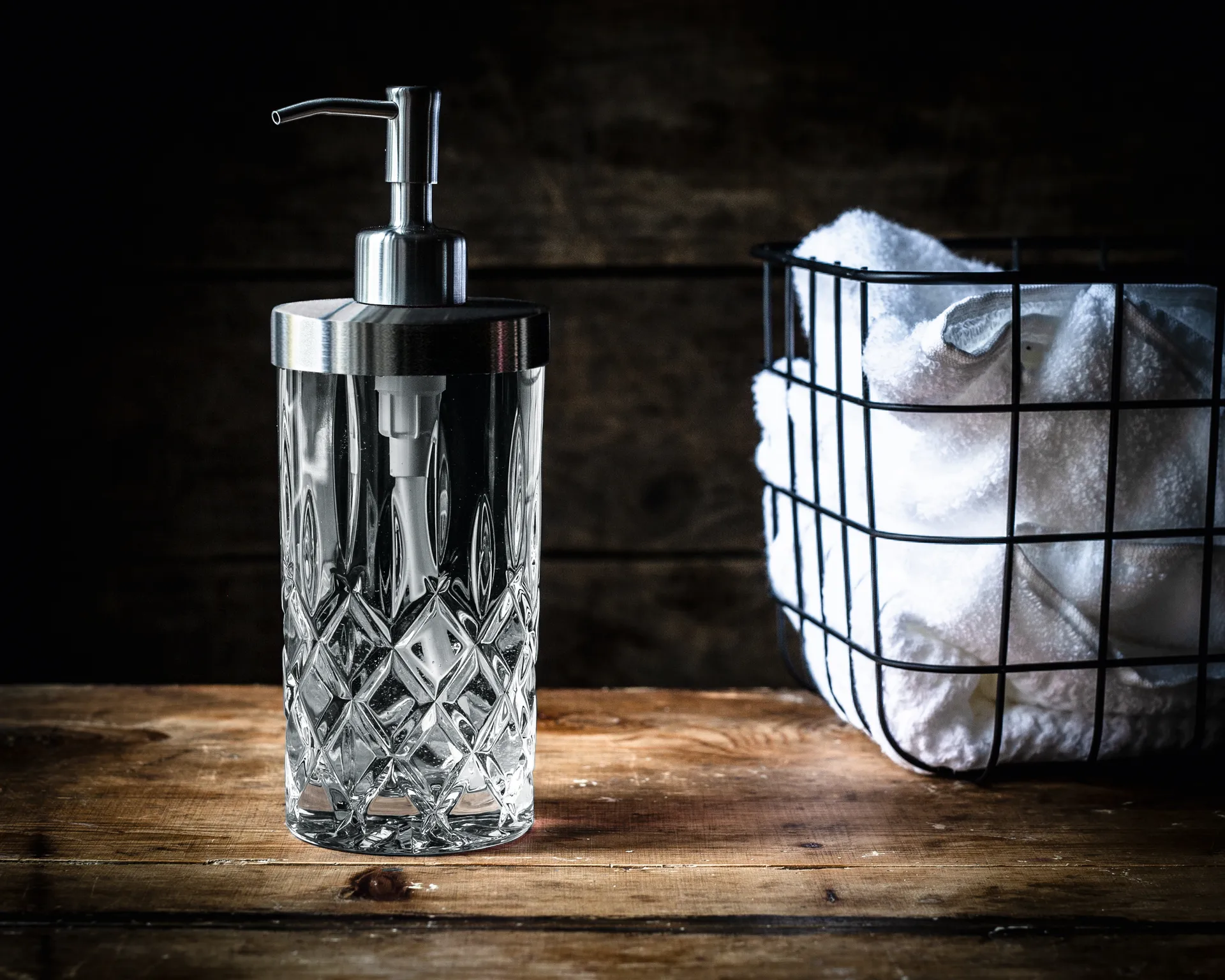 Noblesse såpepumpe XL 21,5 cm, Klar Nachtmann