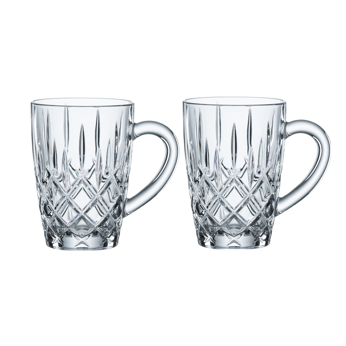 Nachtmann Noblesse tekopp 35 cl 2-pakning Klar | Skandinavisk Design | Tekopper | Gjennomsiktig
