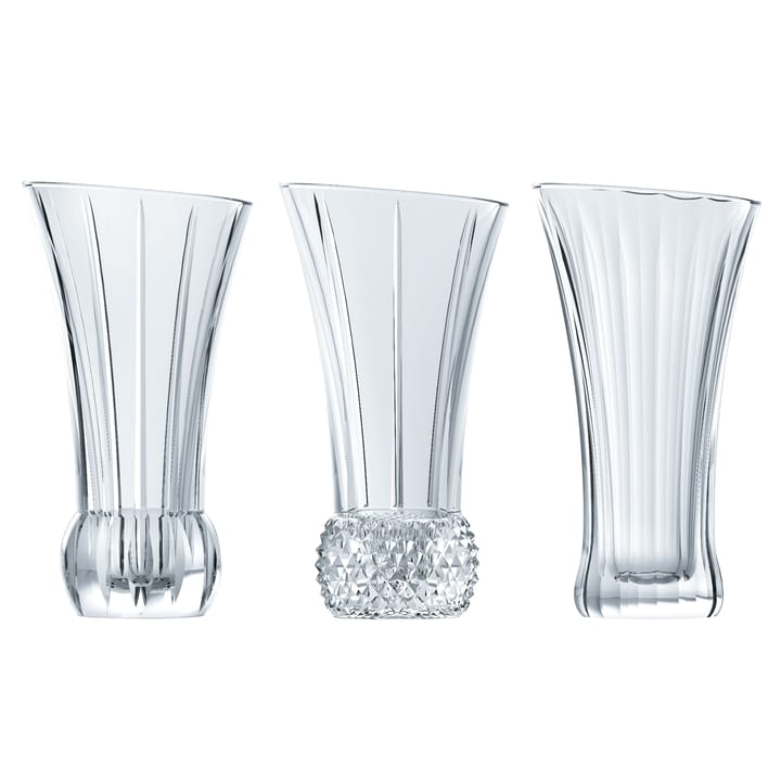 Spring vase 3-stk. - Klar - Nachtmann