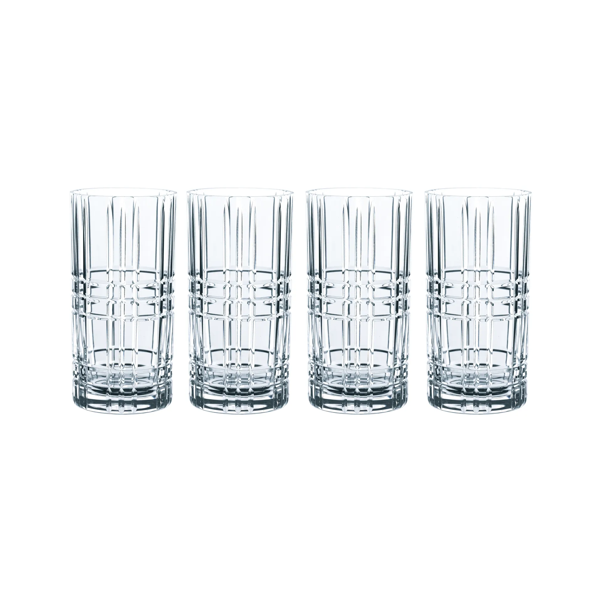 Square longdrinkglass 4-stk., 44 cl Nachtmann