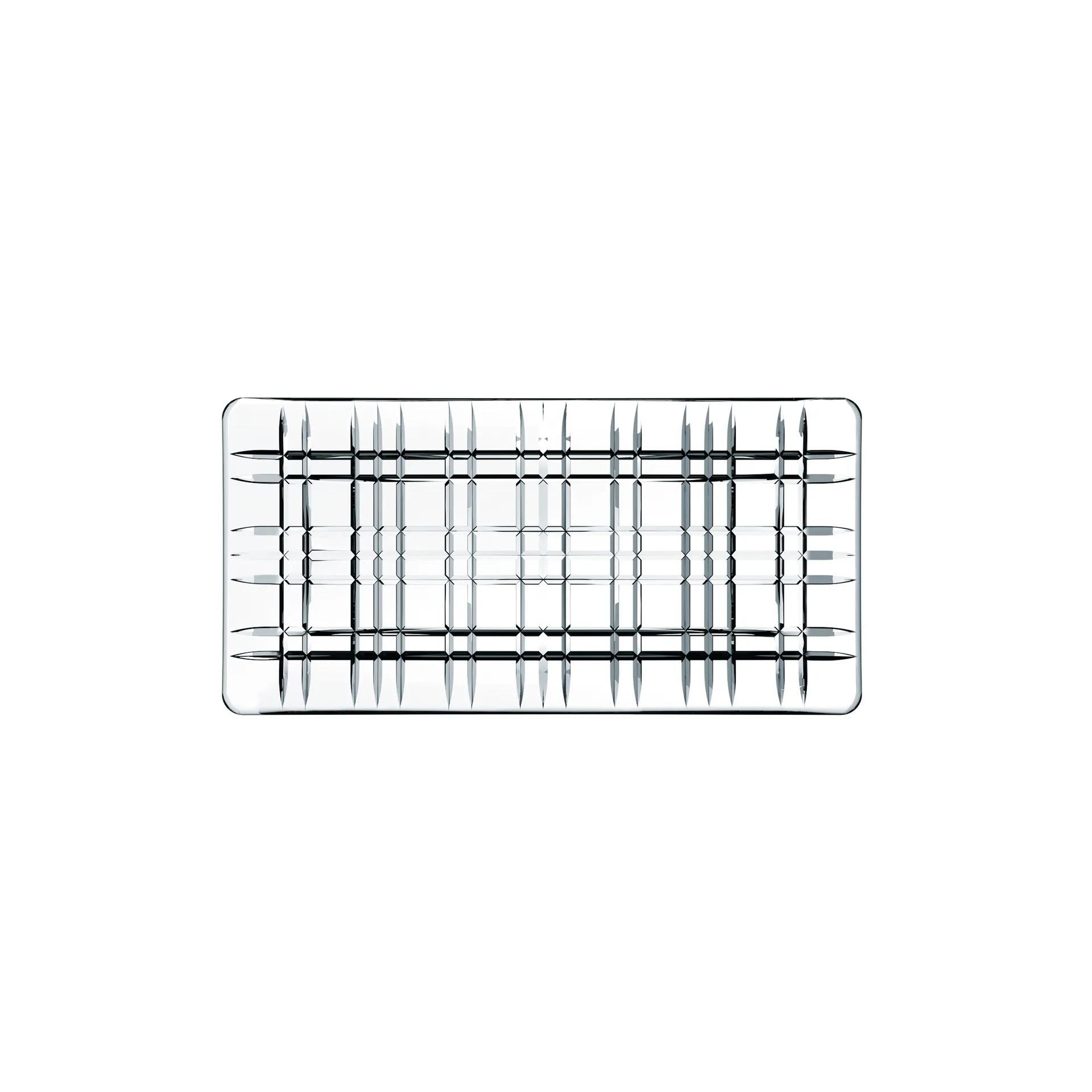 Square tallerken 14 x 28 cm, klar Nachtmann